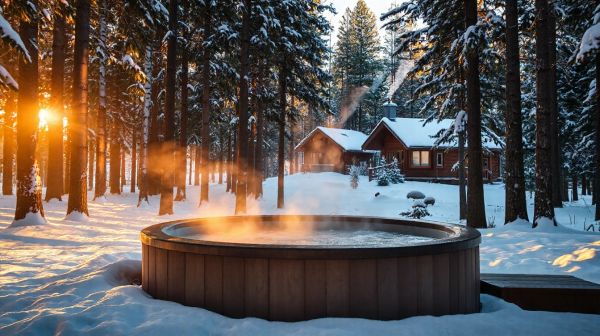 5 locations idéales avec bain nordique pour une escapade bien-être