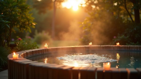 Escapade bien-être : opter pour une location avec bain nordique